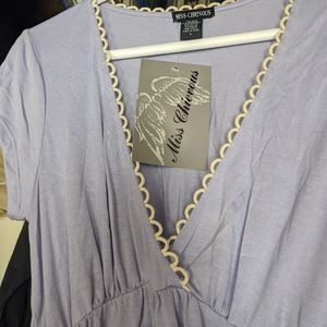 Miss Chievous purple dress sz L